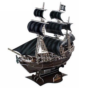 ตัวต่อ 3 มิติ - เรือโจรสลัด Queen Anne's Revenge