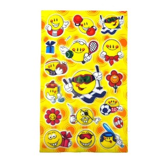 สติกเกอร์ร่าเริง (24 ชิ้น)
