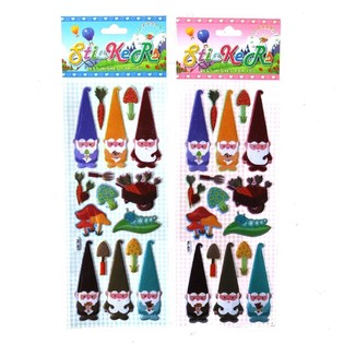 แผ่นสติกเกอร์คนแคระ (2x20 ชิ้น)