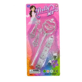 ชุดเครื่องประดับ PRETTY GIRL แพ็กการ์ด (12 ชิ้น)