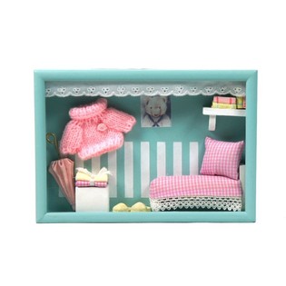 ของตกแต่งผนัง 3D ไม้สำหรับห้องเด็ก - รุ่น 3 (6 ชิ้น)