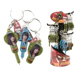 พวงกุญแจปากกา CAMP ROCK พร้อมชั้นโชว์ (36 ชิ้น)