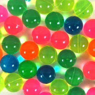 ลูกบอลเด้งดึ๋งสีสันสดใส 4 ซม. (100 ชิ้น)