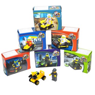 ตัวต่อเลโก้ BRICKS โมเดลรถ (9 ชิ้น)