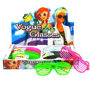 แว่นตา Shutter Shades พร้อมไฟ LED (12 ชิ้น)