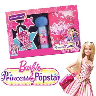 ชุดอาบน้ำบาร์บี้ (BARBIE) PRINCESS & POPSTAR (6 ชิ้น)