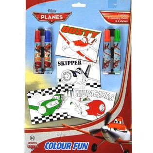 ชุดอุปกรณ์วาดเขียน Disney Planes 8 ชิ้น (24 ชุด)