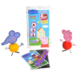 ชุดทำตุ๊กตาดินน้ำมัน เป๊ปป้าพิก (Peppa Pig DIY) (10 ชิ้น)