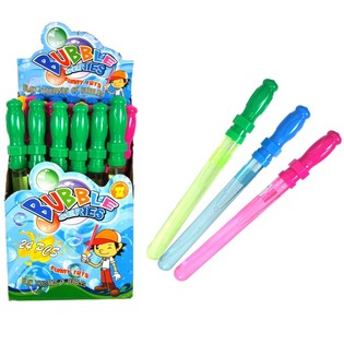 ดาบเป่าฟองสบู่ขนาดใหญ่ในกล่องโชว์ - 37 ซม. (24 ชิ้น)