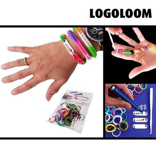 ชุดทำกำไล "LOGOLOOM" พร้อมป้ายชื่อ (50 ชิ้น)