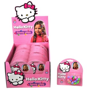 กิ๊บติดผม Hello Kitty Funny ในกล่องดิสเพลย์ (35 ชิ้น)