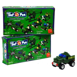 ตัวต่อเลโก้ทหาร Smiffy's Peace Keepers (6 ชิ้น)