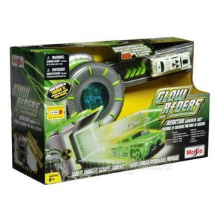 ชุดรางปล่อยรถ Maisto Glow Ryders Reactor Launch Set