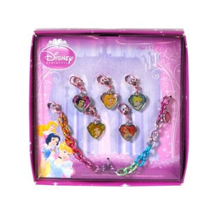 สร้อยข้อมือพร้อมจี้ดิสนีย์ปริ๊นเซส 15 ซม. (9 ชิ้น)