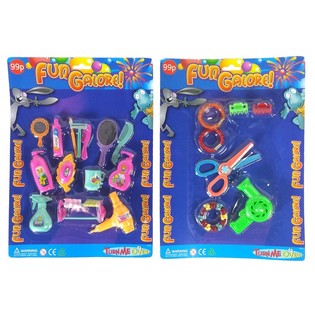 ชุดของเล่นเด็กผู้หญิง Fun Galore บนแผงการ์ด 30 ซม. (12 ชิ้น)