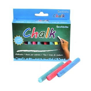 ชอล์กสี 24 แท่งในกล่อง (12 กล่อง)