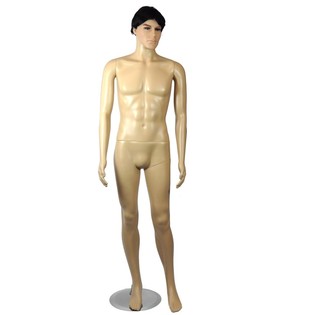 หุ่นโชว์เสื้อผ้าชาย - รุ่น: ชาย / สีดำ (1 ตัว)