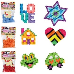 ลูกปัดรีดร้อน 600 เม็ดในถุง (ชุด 12 ถุง)