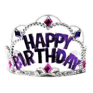 มงกุฎ HAPPY BIRTHDAY - รุ่น 2 (12 ชิ้น)