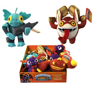 ตุ๊กตาผ้าขน Skylanders แบบมีเสียง พร้อมกล่องโชว์ (12 ชิ้น)