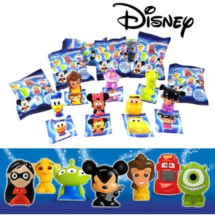 ฟิกเกอร์ DISNEY WIKKEEZZ + สติกเกอร์ ในถุงสุ่ม (300 ชิ้น) ราคาส่ง