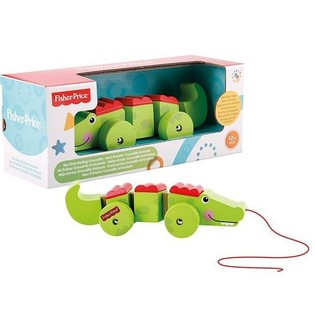 Fisher-Price จระเข้ไม้ขยับได้ตัวแรกของฉัน (2 ชิ้น)