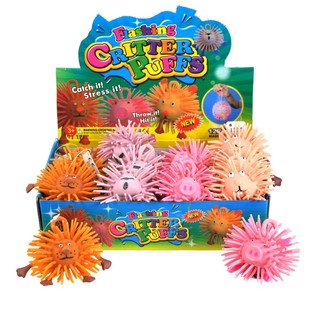 ลูกบอลขนเป็ด "Critter" 8 ซม. ลดราคาเนื่องจากไฟไม่ติด (12 ชิ้น)