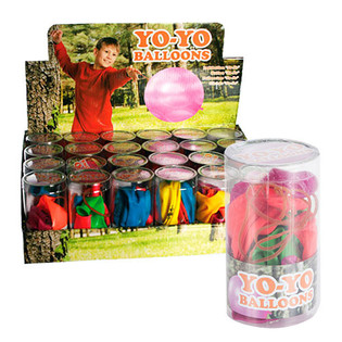 **สินค้าขายดี** ลูกโป่งพันช์บอล 3 ชิ้นในหลอด (24 หลอด x 3 ชิ้น)
