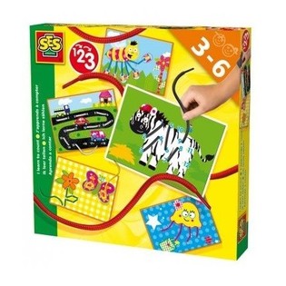 SES CREATIVE - เรียนรู้วิธีการนับ (12 ชิ้น)