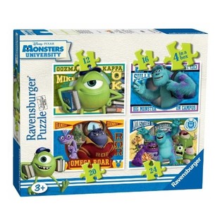 จิ๊กซอว์ DISNEY PIXAR MONSTERS UNIVERSITY 4-IN-1 (6 กล่อง)