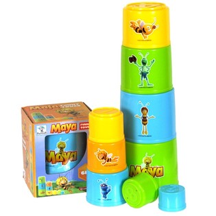 มายาเดอะบี หอคอยบล็อก FUNNY TOWER (6 ชิ้น)