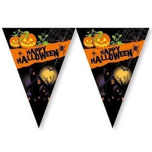 ธงราว Happy Halloween - 2.3 เมตร (6 ชิ้น)