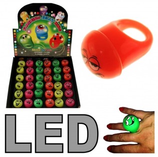 แหวนไฟ LED ในกล่องโชว์ (36 ชิ้น)