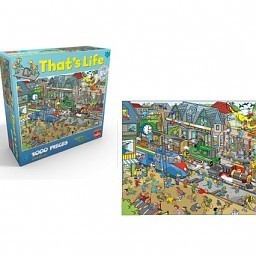 จิ๊กซอว์ That&rsquo;s Life - สถานีรถไฟ, 1000 ชิ้น (1 กล่อง)
