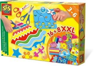 Ses ชุดฝึกตัดกระดาษเรียนรู้การใช้กรรไกร XXL (1 ชิ้น)