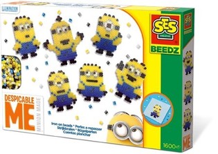 SES Creative ชุดลูกปัดรีดร้อน ลายมินเนี่ยน (1 ชิ้น)