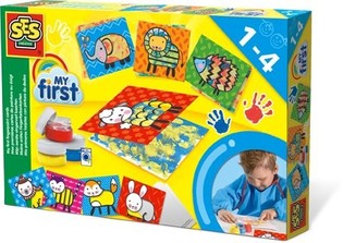 SES My First - การ์ดระบายสีด้วยนิ้วใบแรกของฉัน (1 ชุด)
