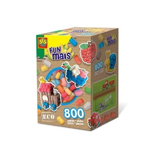 SES Creative Funmais Mix 800 ชิ้น - ของเล่นข้าวโพดประดิษฐ์ย่อยสลายได้