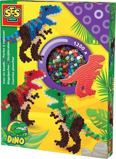 ลูกปัดรีดร้อน SES ลายทีเร็กซ์ (1 ชิ้น)