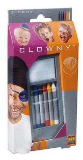 ดินสอเพ้นท์หน้า SES Clowny (6 สี) (1 ชิ้น)