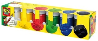 สีโปสเตอร์ SES Basic, 6x50 มล. (6 สี) (1 ชิ้น)