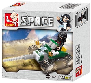 Sluban Space Vehicle M38-B0317 ตัวต่อยานอวกาศ (1 ชิ้น)