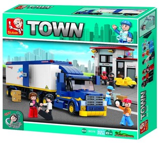 Sluban รถบรรทุก M38-B0318 Town ตัวต่อเลโก้จีน (1 ชิ้น)