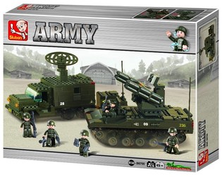 ตัวต่อ Sluban ระบบป้องกันภัยขีปนาวุธ รุ่น M38-B6700 (1 กล่อง)