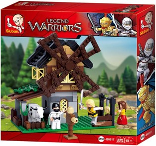 Sluban ชุดตัวต่อกังหันลม Legend Warriors M38-B0617 (1 กล่อง)
