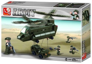 เฮลิคอปเตอร์ขนส่ง Sluban M38-B6600 (1 ชิ้น)