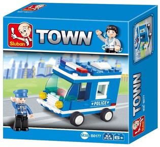 รถบัสตำรวจ Sluban Town M38-B0177 (1 ชิ้น)