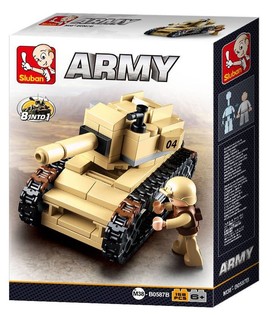 รถถัง Sluban Army 8 in 1 M38-B0587B (1 ชิ้น)