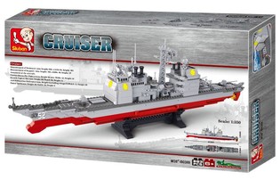 Sluban เรือลาดตระเวน Cruiser M38-B0389 (1 ชุด)