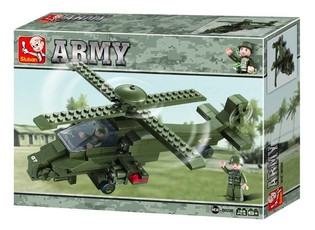 เฮลิคอปเตอร์ต่อสู้ Sluban M38-B0298 (1 ชิ้น)
